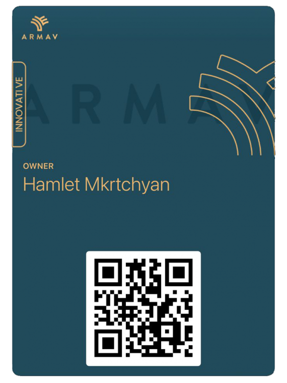 Armav Wallet Card