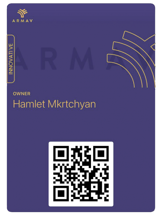 Armav Wallet Card